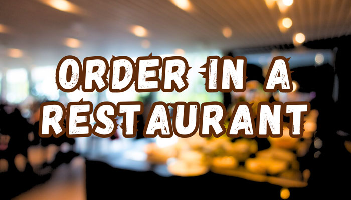 Order in a Restaurant - Learn Portuguese with dialogues